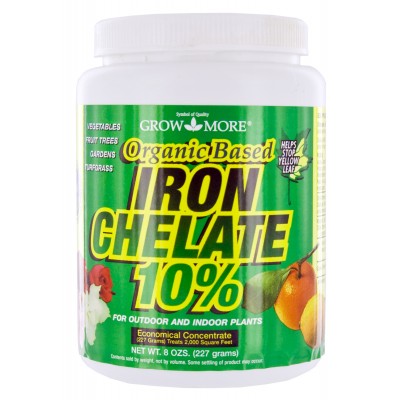 Grow More 7450 8 Oz Organic Iron Chelate Concentrate   551510206